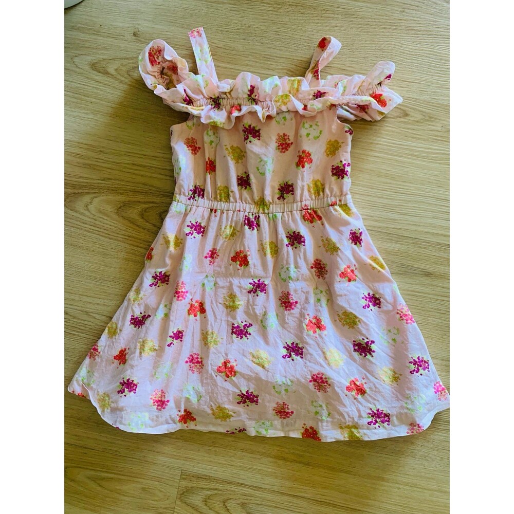 JANIE AND JACK floral ruffle dress 4T